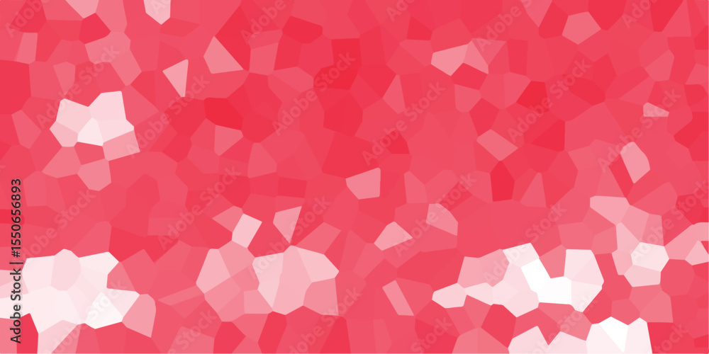 Poster abstract red geometric pattern design a modern and stylish background for digital art and creative p