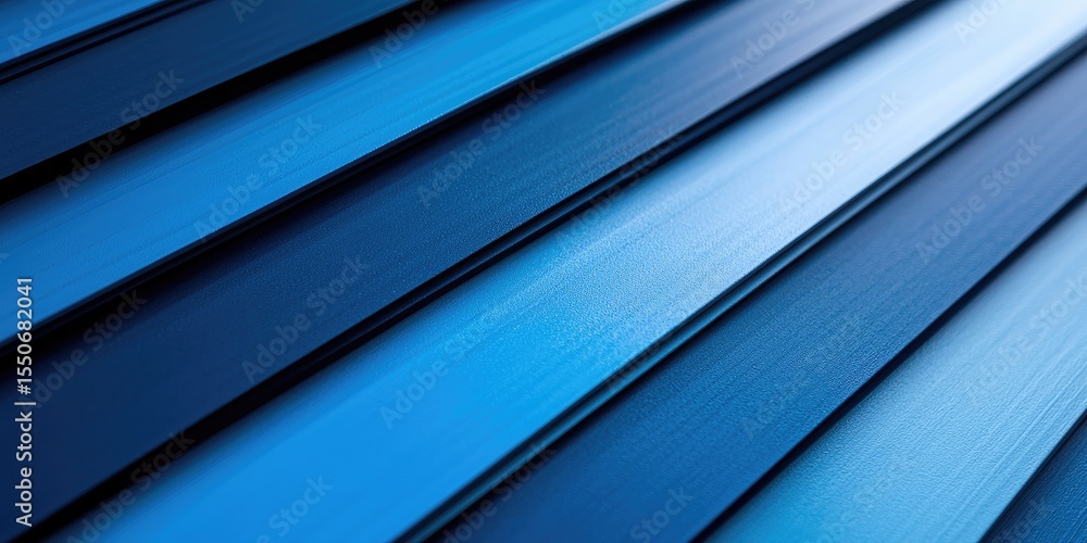 Poster a detailed view of a bold gradient shifting from navy blue to electric cyan, with vivid colors addin