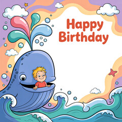 Happy Birthday Cartoon Bible Jonah and The Whale