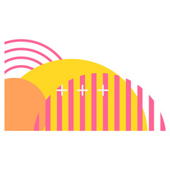 Circle Geometric Modern