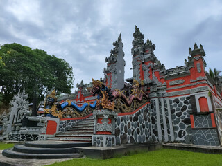 Hyang Guru Temple balikpapan, This temple was built to worship Sang Hyang Widhi as Hyang Brahma,...