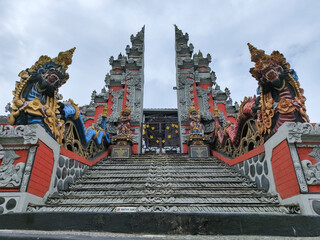 Hyang Guru Temple balikpapan, This temple was built to worship Sang Hyang Widhi as Hyang Brahma,...