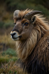 Fototapeta premium Majestic Himalayan Tahr