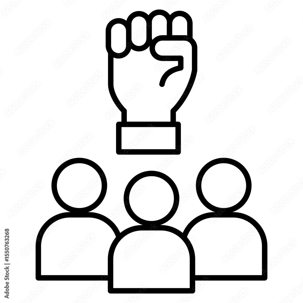 Aufkleber support team icon element for design