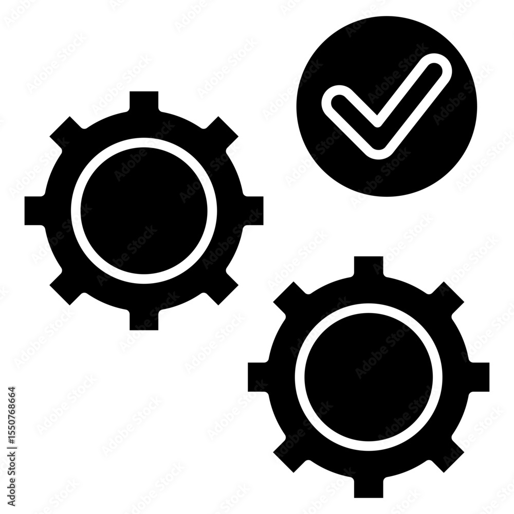 Aufkleber execution icon element for design