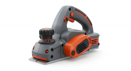 Fototapeta premium Electric planer tool for woodworking