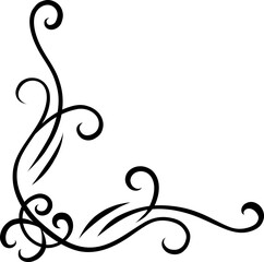 Spiral Cluster Corner Frame Design