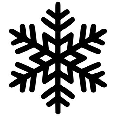 Obraz premium Decorative snowflake vector design suitable for winter themes