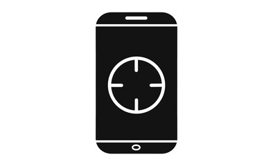 スマートフォンの「集中モード」アイコン
