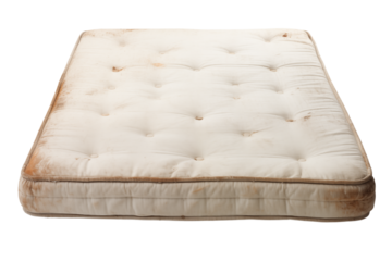 Worn-Out Mattress: A Visual Representation of Sleep Deprivation transparent background png