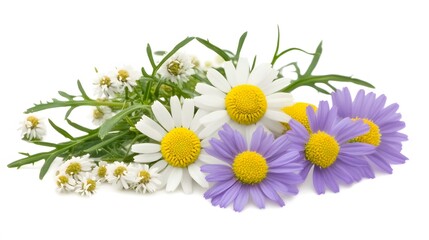 Fototapeta premium Delicate Spring Flowers Bouquet Chamomile Daisy