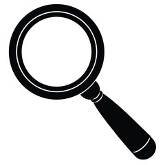 Biologist element isolated biologist s magnifying lens on white back © Shahin reza