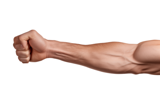 Powerful Arm Muscles: Anatomy, Strength, Fitness & Bodybuilding transparent background png