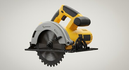 Naklejka premium Cordless circular saw product photo