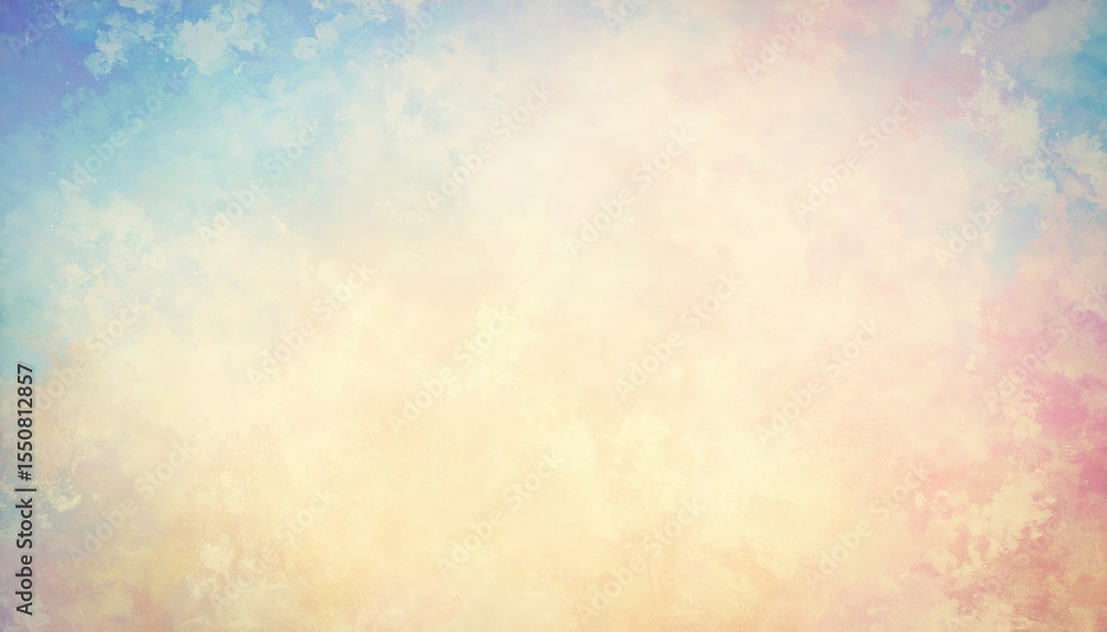 Poster soft colorful cloudy sky background digital art abstract environment calm viewpoint serenity concept