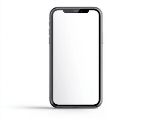 Gray smartphone mockup