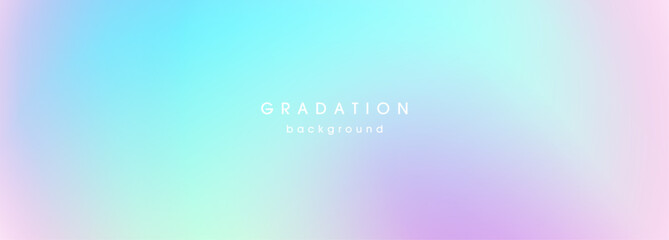 淡い色のグラデーションの背景素材