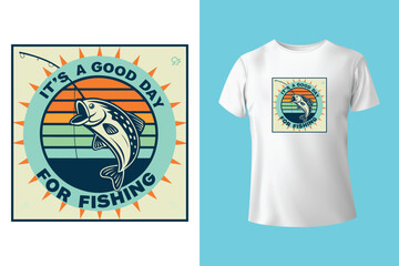 You can't buy happiness but you can go fishing T-Shirt Design