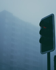 traffic light on the road