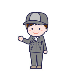 工場作業員／ななめ／男性 15