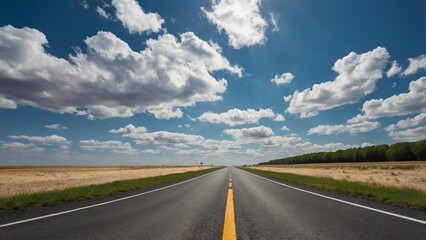 Fototapeta premium road to the sky