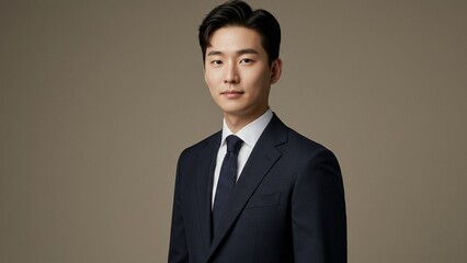 portrait of Korean businessman