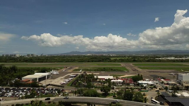 Puerto Vallarta International Airport: An Aerial Perspective