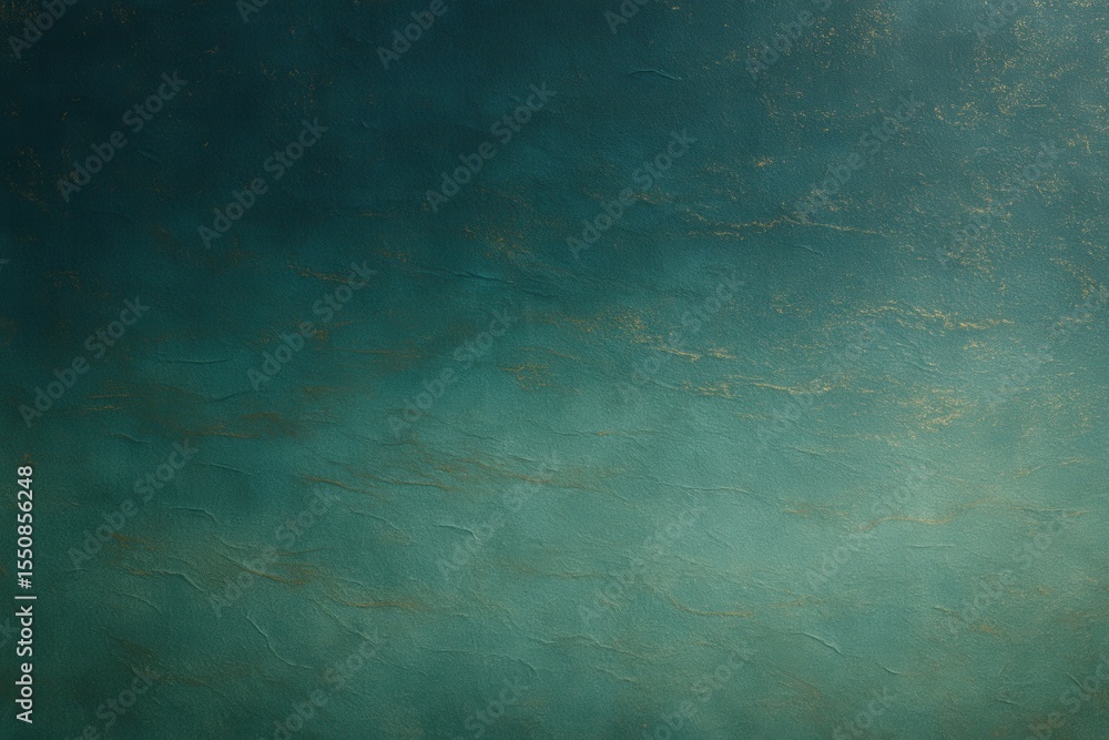 Poster abstract gradient background in ocean tones with subtle metallic shimmer effects for premium design 