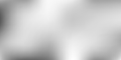 Silver background with metal mirror texture. Chrome gradient surface with simple abstract light ball.