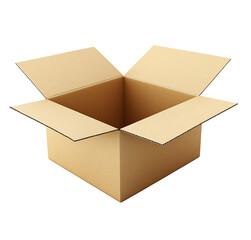 Packaging Box for Parcel Delivery – Transparent PNG

