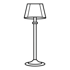 lamp isolated on white background