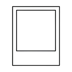 Obraz premium white photo frame