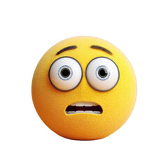 Scared emoticon emoji.