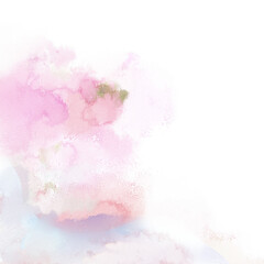 Fototapeta premium ink colorful watercolor