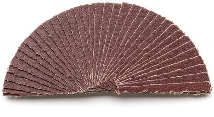 Dark chocolate pieces semi circle design