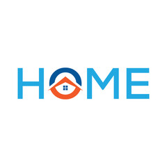 Fototapeta premium Modern Home Logo Design – Real Estate Vector Emblem