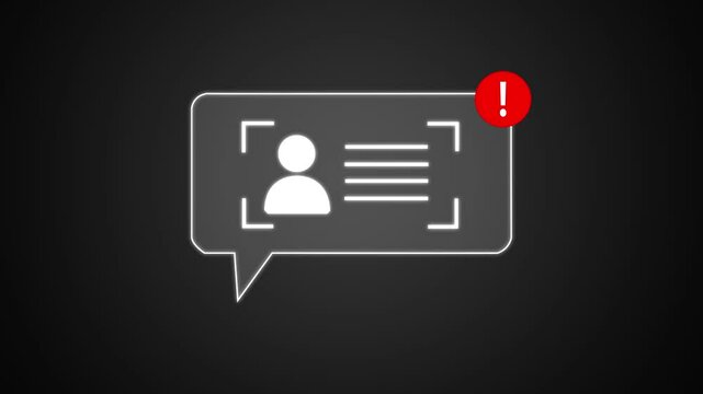 KYC verification failed concept. User information provided during the KYC process did not meet the required criteria and was not successfully verified.