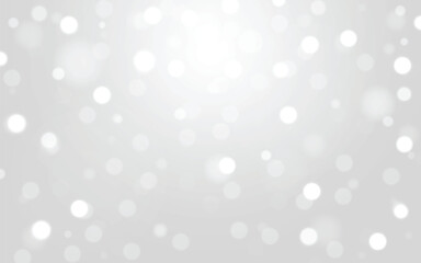 White Bokeh Light on Soft Gray Background
Elegant minimal glowing dots for wedding and clean design themes, Background decoration