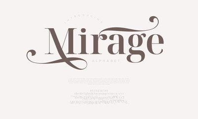 Dramatic serif font with high contrast and elegant flourishes, perfect for posters and romantic designs