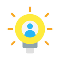 people problem solving. This is a vector single icon with a flat style. Suitable for any purpose, such as website design, mobile app design, logo design, pattern design, etc.