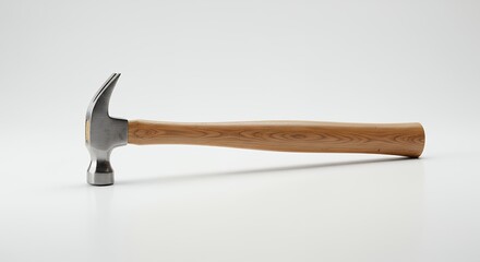 Claw hammer image for tools construction and diy