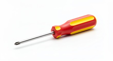 Red and yellow screwdriver image