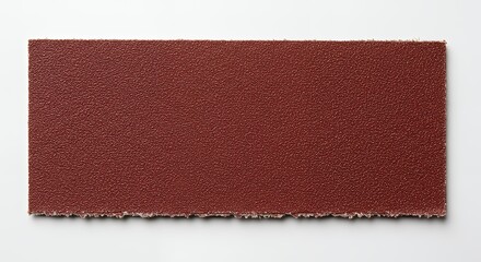 Fototapeta premium Reddish brown material sample