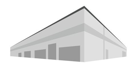 Warehouse Exterior building logo design