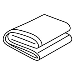 vector illustration of an open book