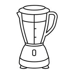 blender isolated on white