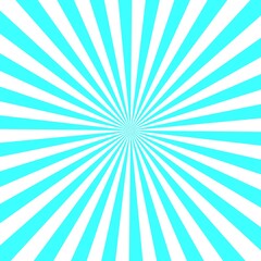 blue sunburst background