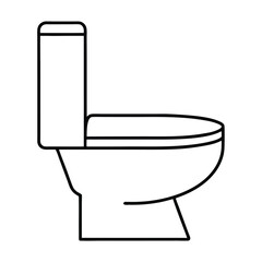 toilet bowl isolated