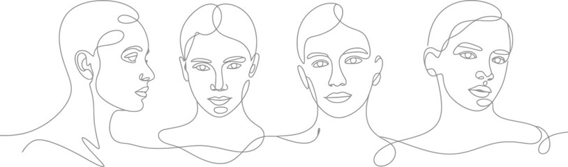 black and white drawing of a girl