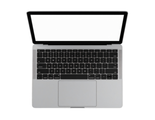 Crown vector PNG transparent - Firefly_Laptop top view PNG 